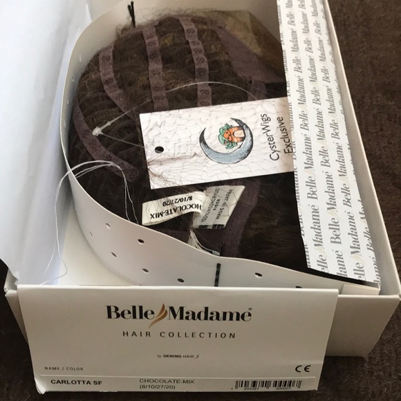 Belle Madame Other - Belle Madame Carlotta synthetic wig NWT Choc Mix